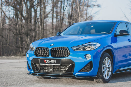 Front Ansatz für BMW X2 F39 M-Paket Carbon Look