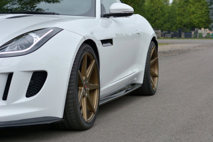 Seitenschweller Ansatz für JAGUAR F-TYPE Carbon Look