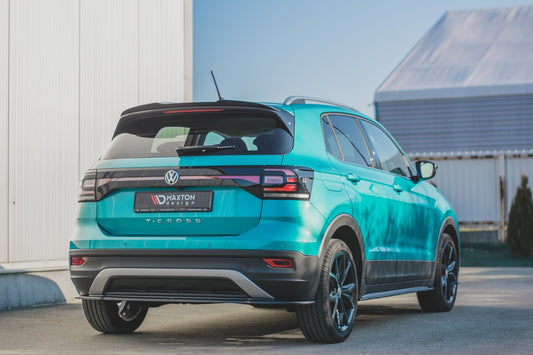 Spoiler CAP für Volkswagen T-Cross Carbon Look