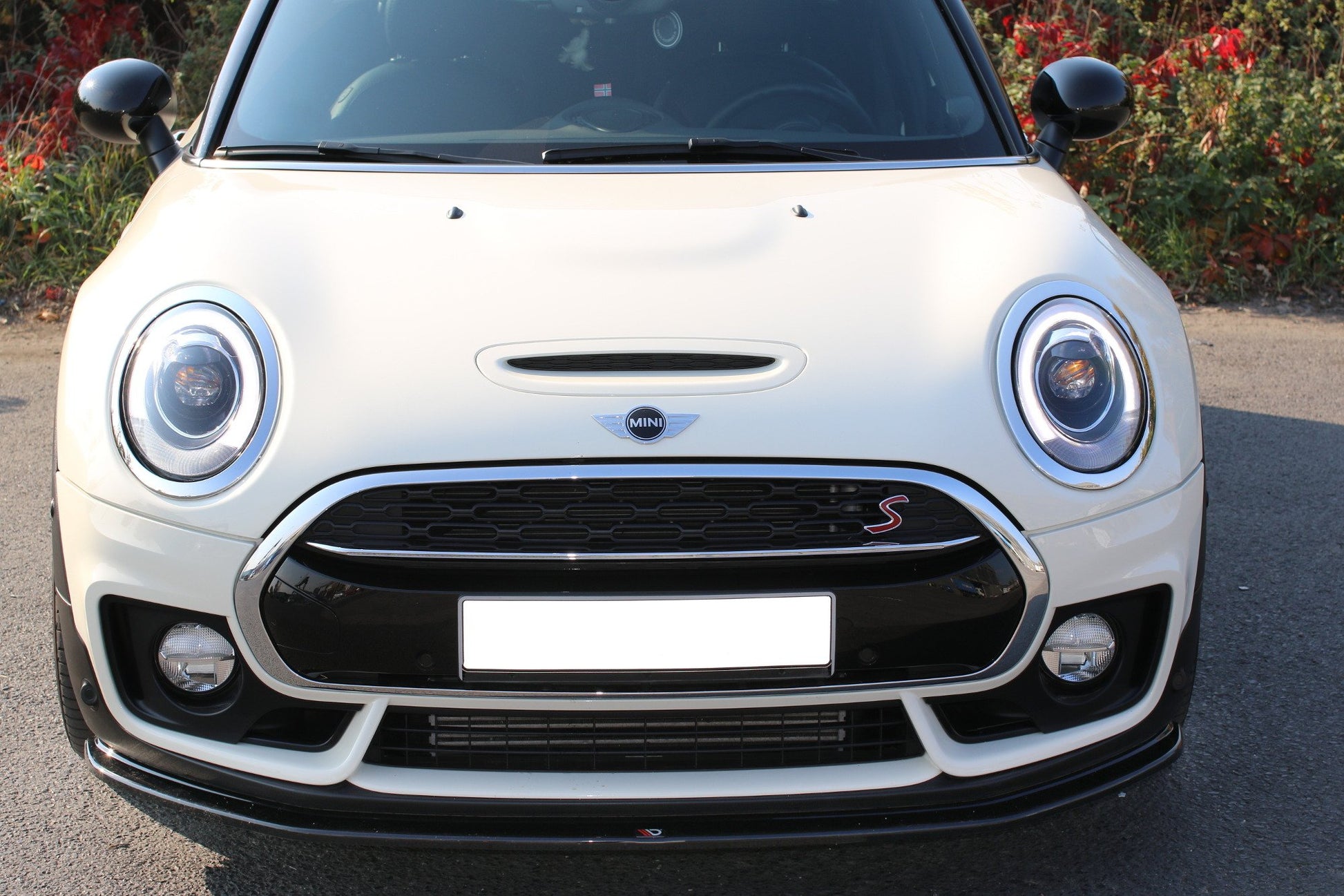 Front Ansatz V.1 für MINI CLUBMAN S MK2 (F54) JCW schwarz matt