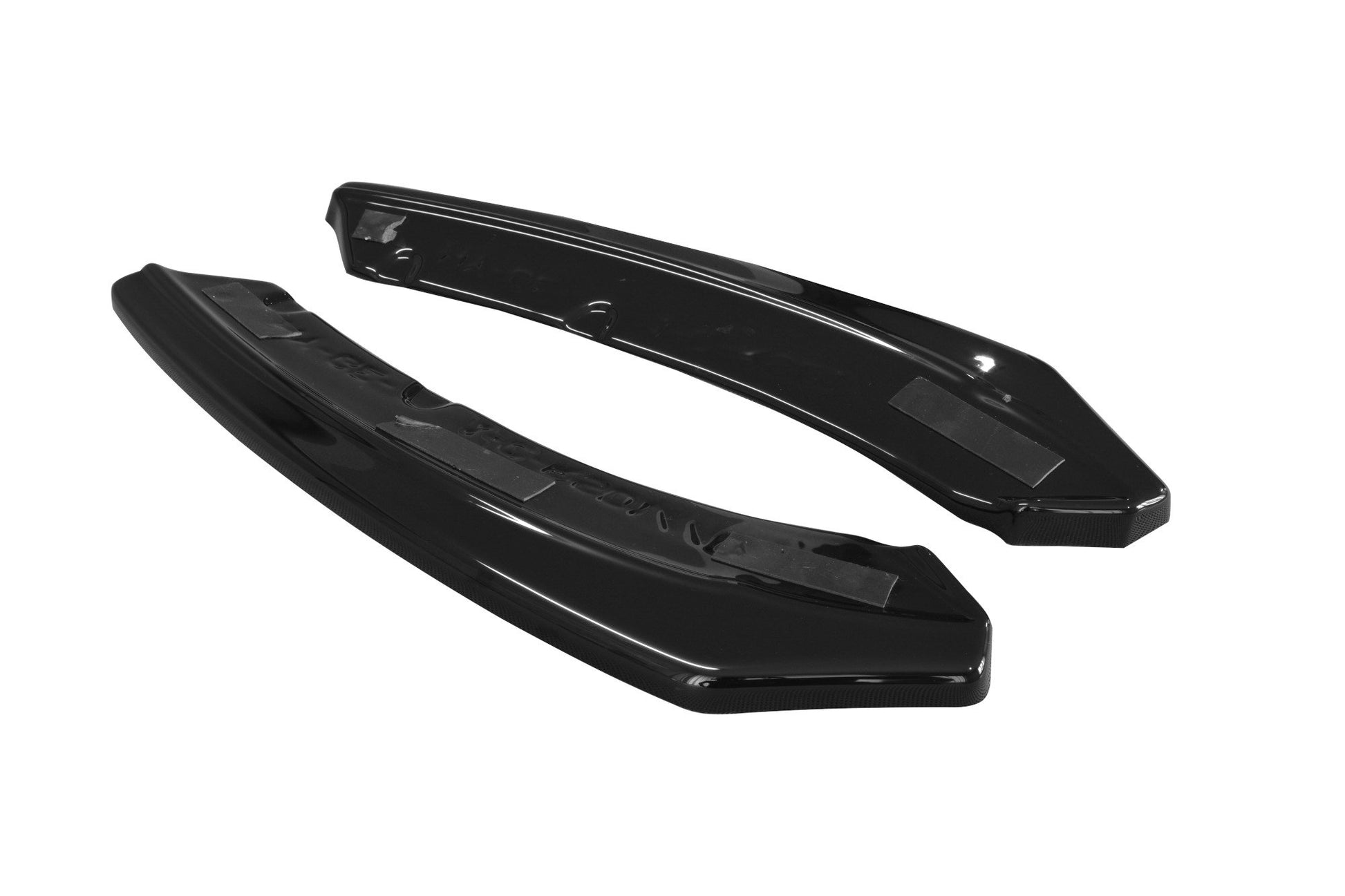 Heck Ansatz Flaps Diffusor für HYUNDAI GENESIS COUPÉ MK.1 schwarz matt
