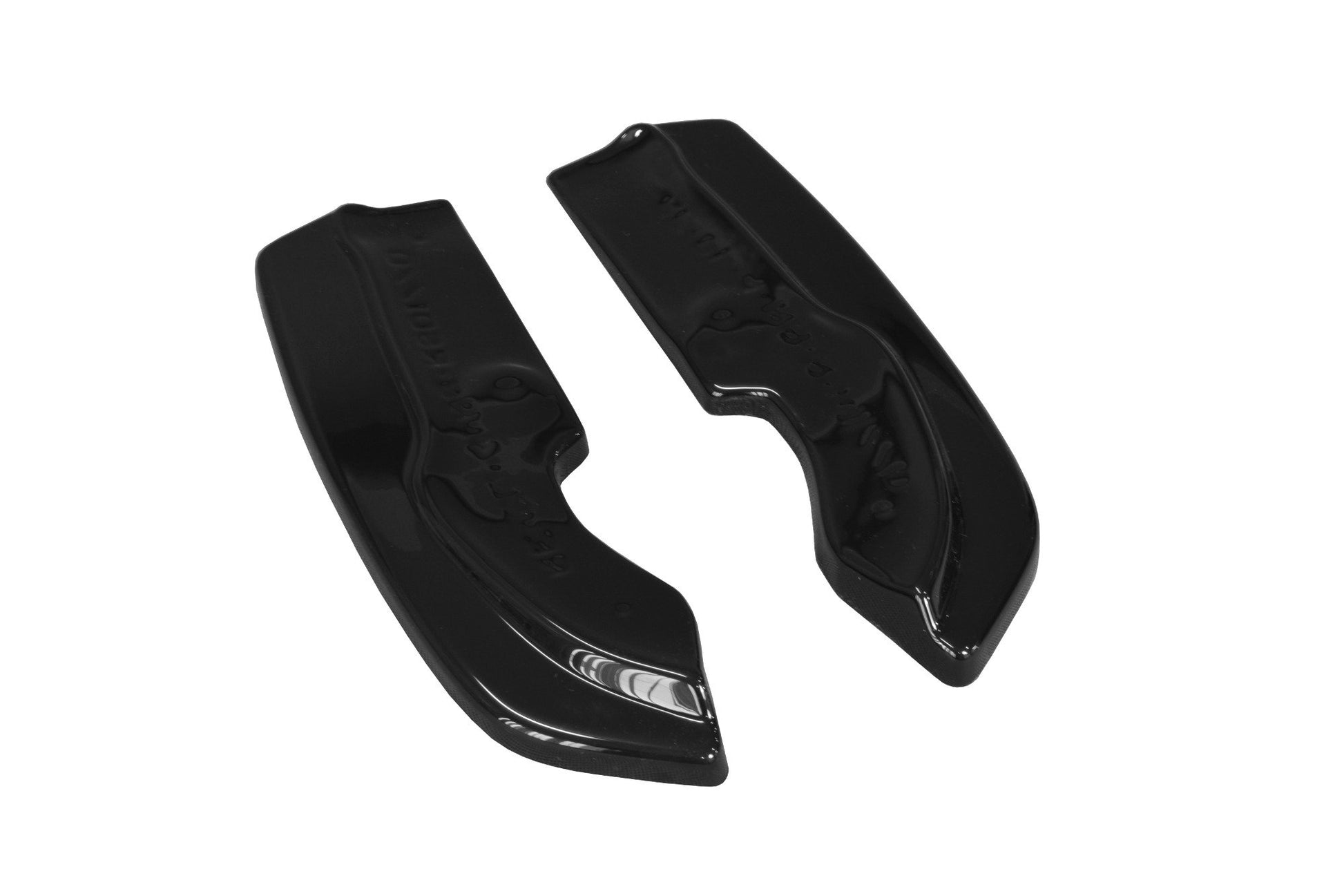Heck Ansatz Flaps Diffusor für RENAULT CLIO MK4 RS  Carbon Look
