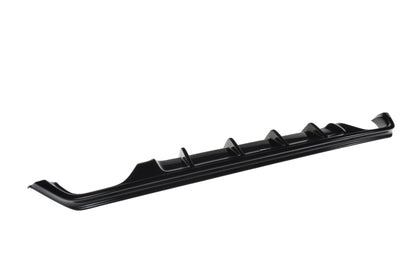 Diffusor Heck Ansatz für Ford Focus Mk4 St-line schwarz Hochglanz