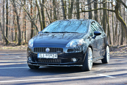 Front Ansatz für FIAT GRANDE PUNTO STANDARD Carbon Look