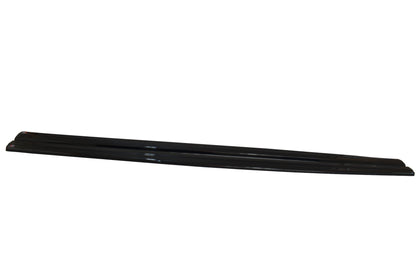 Seitenschweller Ansatz für Audi RS5 F5 Coupe schwarz matt