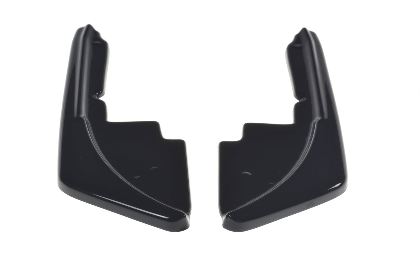Heck Ansatz Flaps Diffusor für Peugeot 508 SW Mk2 schwarz matt