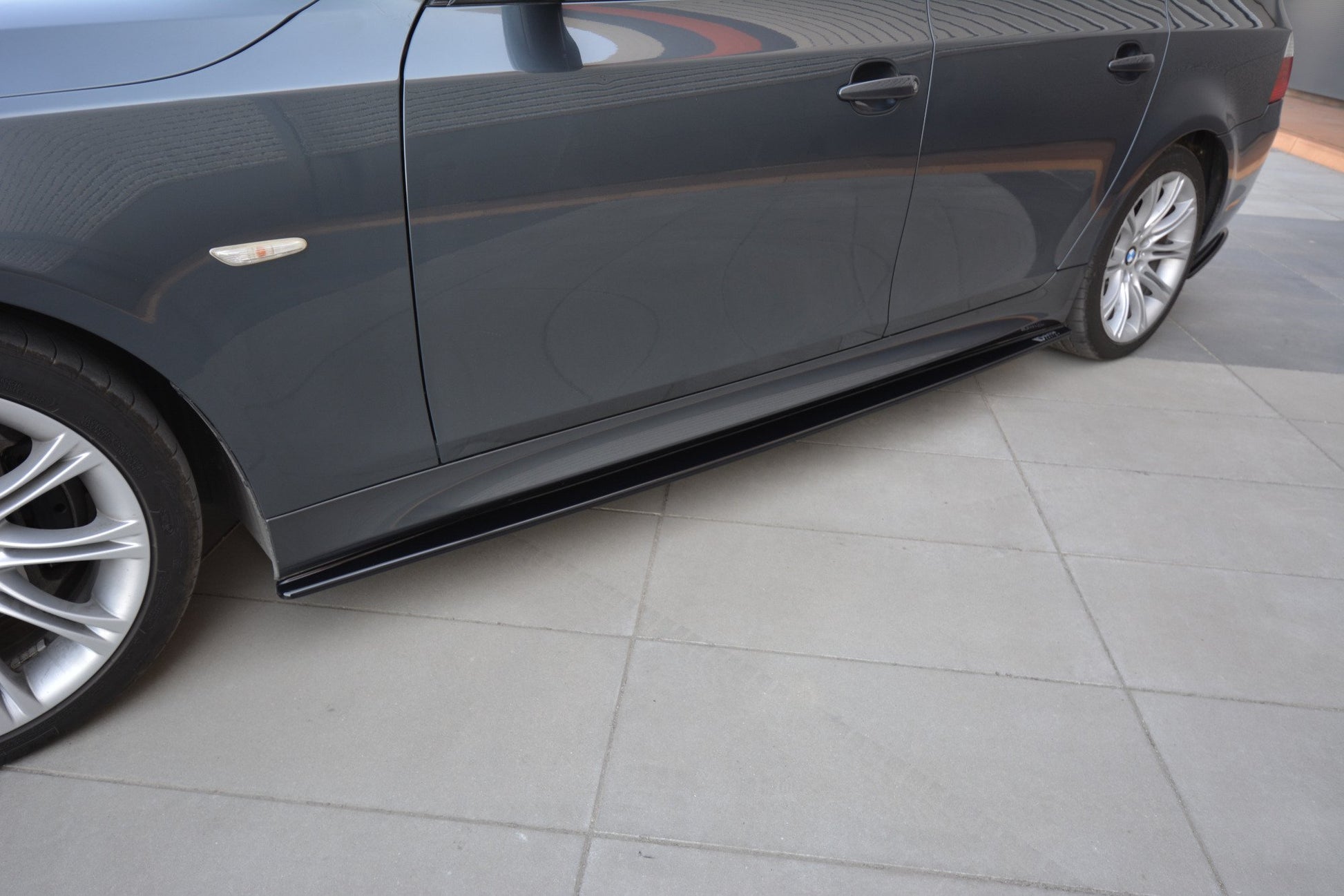 Seitenschweller Ansatz für BMW 5er E60/61 M Paket Carbon Look