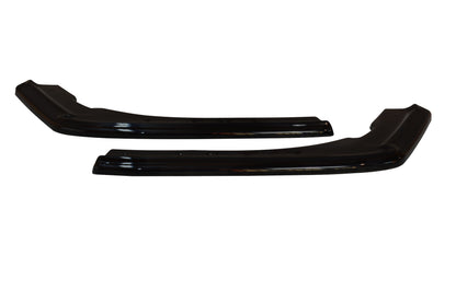 Heck Ansatz Flaps Diffusor für BMW 3er F30 PHASE-II SEDAN M-SPORT schwarz matt