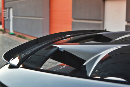 Spoiler CAP V.2 für TOYOTA C-HR schwarz Hochglanz