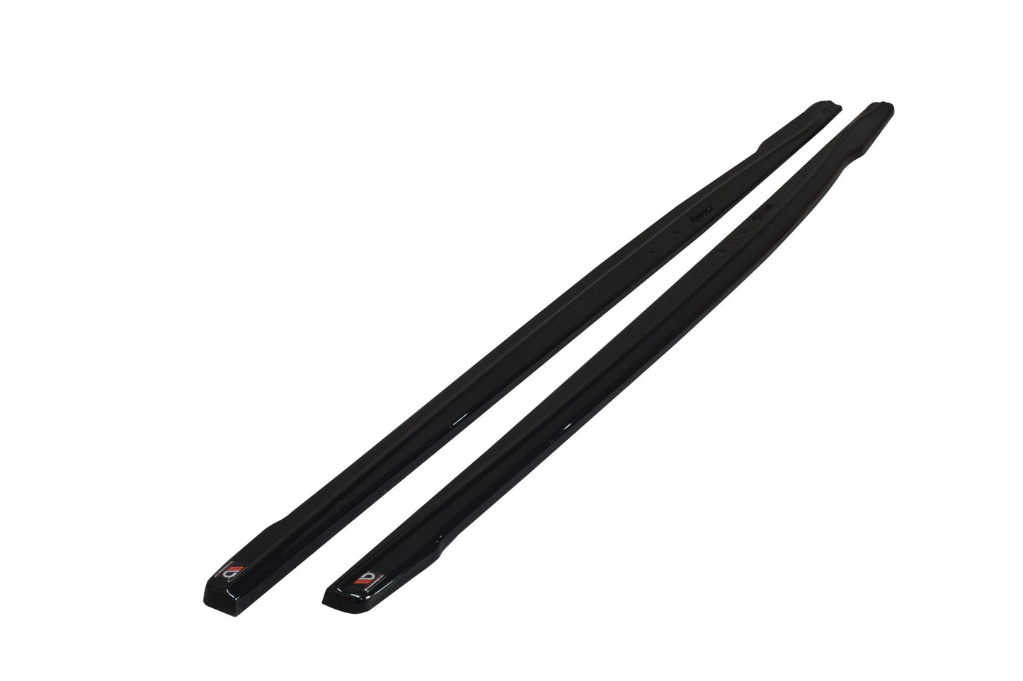 Seitenschweller Ansatz für V.2 für. BMW 1er F20 M135i / M140i / M-Paket schwarz matt
