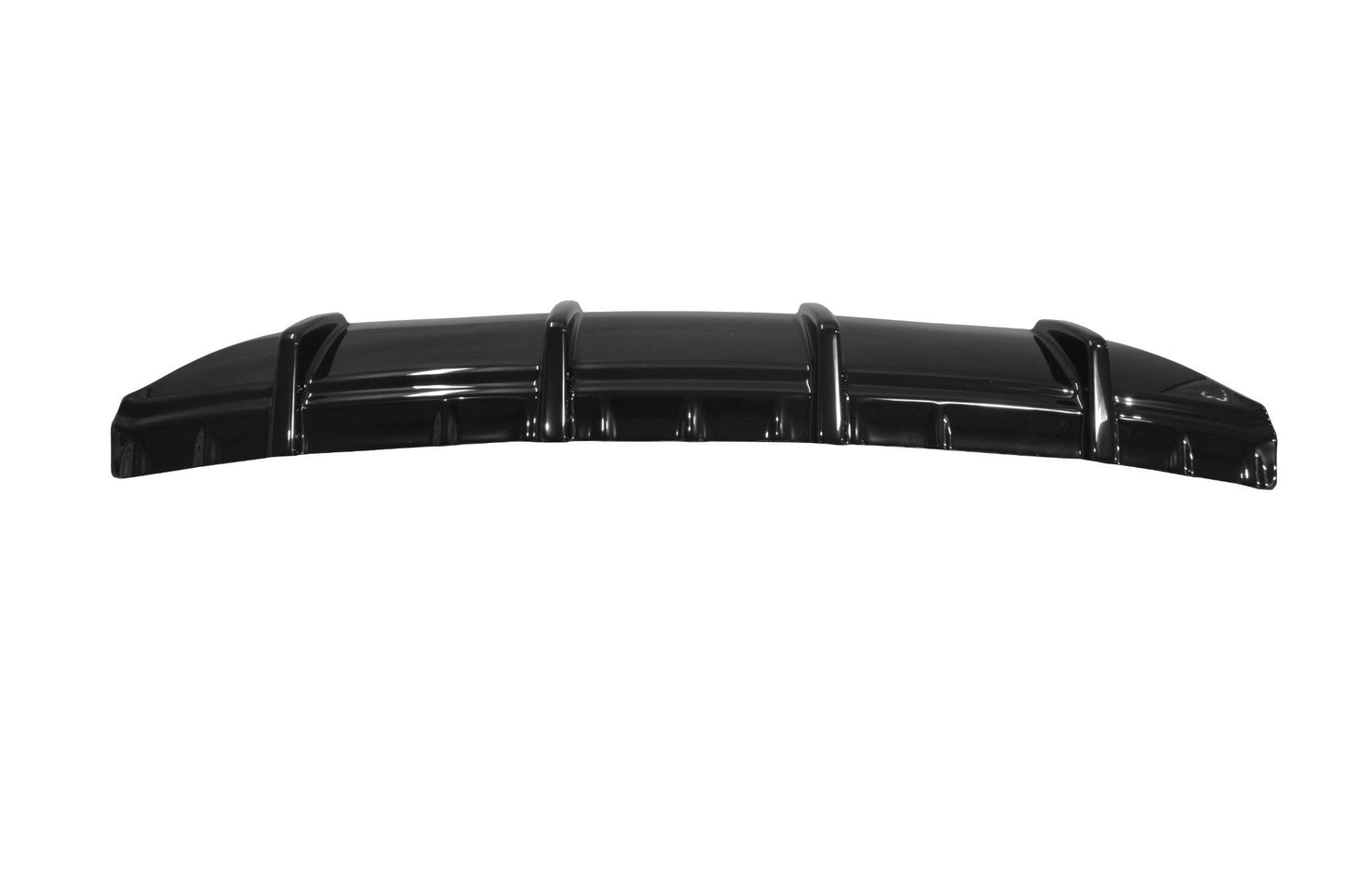 Diffusor Heck Ansatz für Mercedes SLK R172 schwarz matt