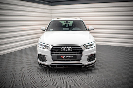 Front Ansatz V.1 für Audi Q3 8U Facelift Carbon Look