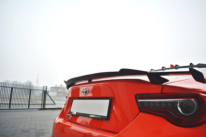 Spoiler CAP V.2 für SUBARU BRZ/ TOYOTA GT86 FACELIFT   schwarz Hochglanz