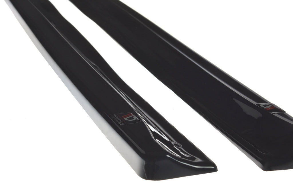 Seitenschweller Ansatz für Skoda Fabia RS Mk2 schwarz matt