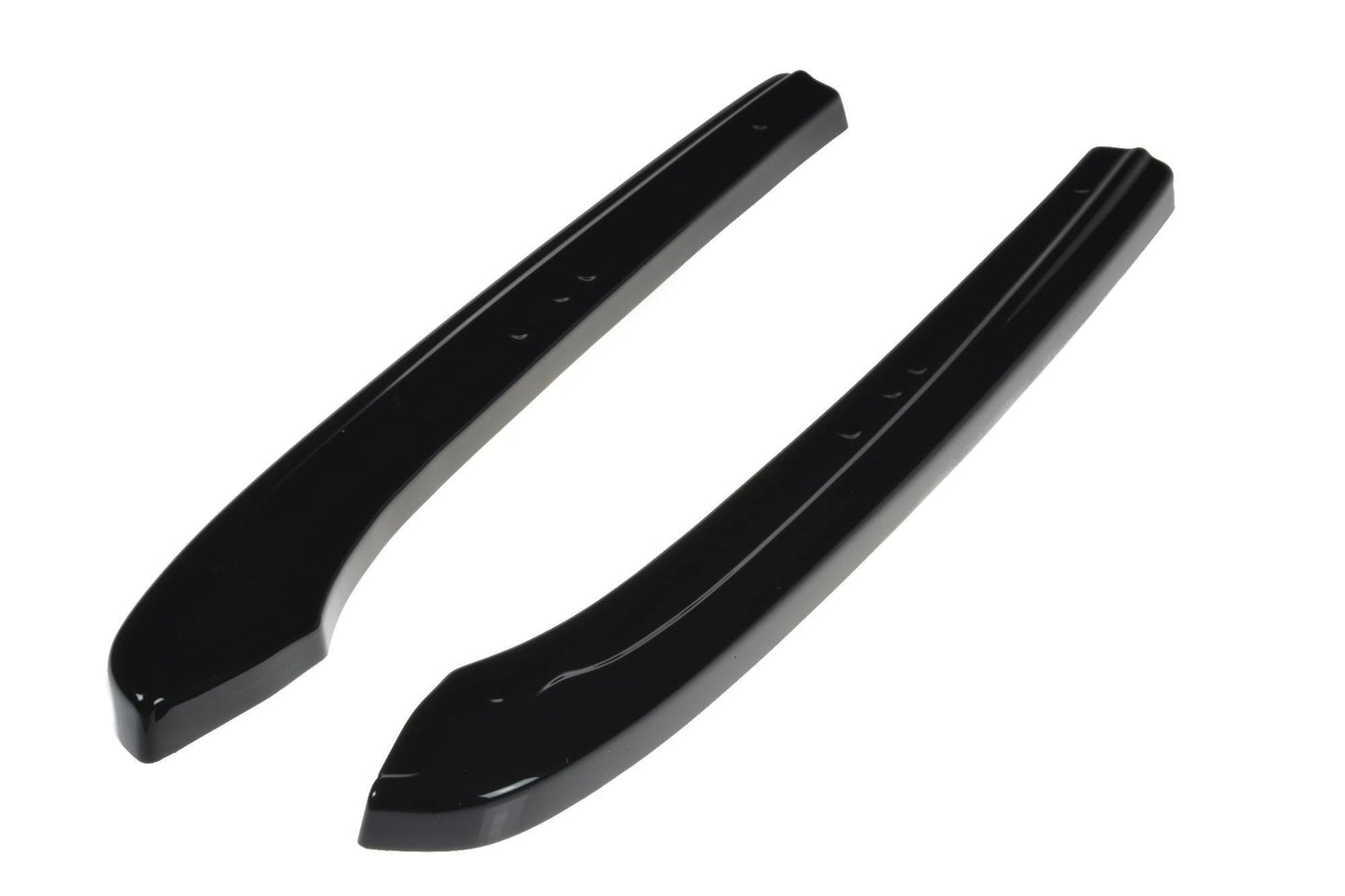 Heck Ansatz Flaps Diffusor V.1 für VW GOLF 7 R VARIANT FACELIFT  schwarz Hochglanz