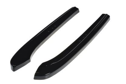 Heck Ansatz Flaps Diffusor V.1 für VW GOLF 7 R VARIANT FACELIFT  schwarz Hochglanz