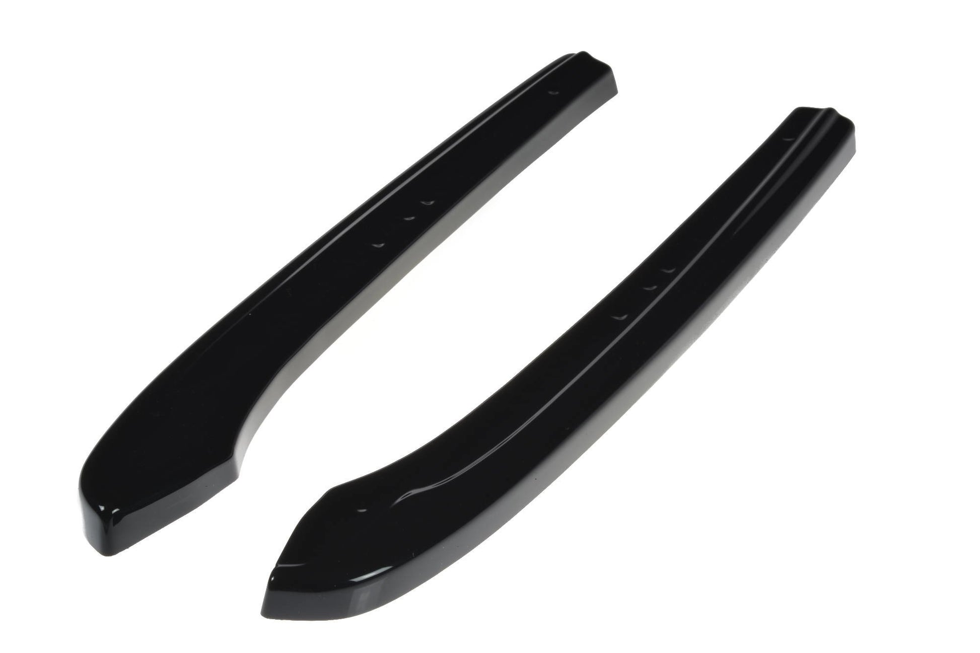 Heck Ansatz Flaps Diffusor V.1 für VW GOLF 7 R VARIANT FACELIFT  schwarz matt