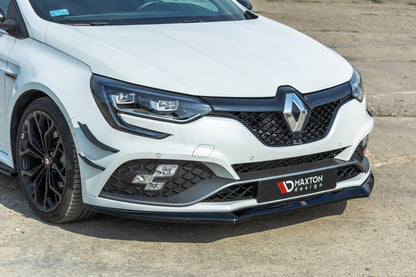 Front Ansatz V.2 für Renault Megane IV RS schwarz matt