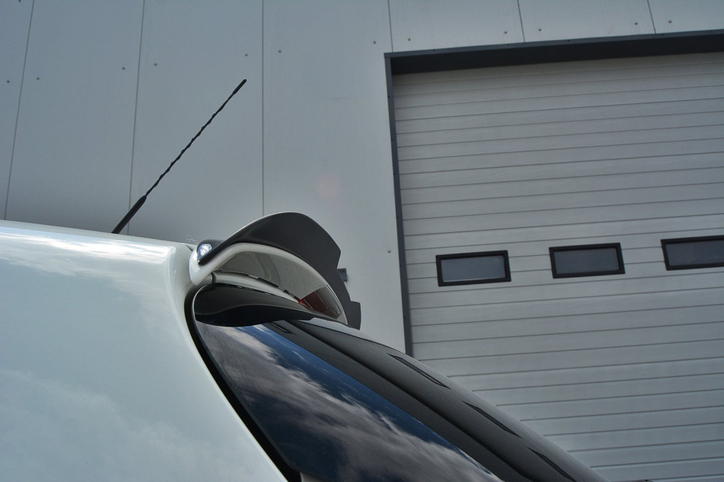 Spoiler CAP für Fiat Bravo Mk2 Sport  schwarz matt