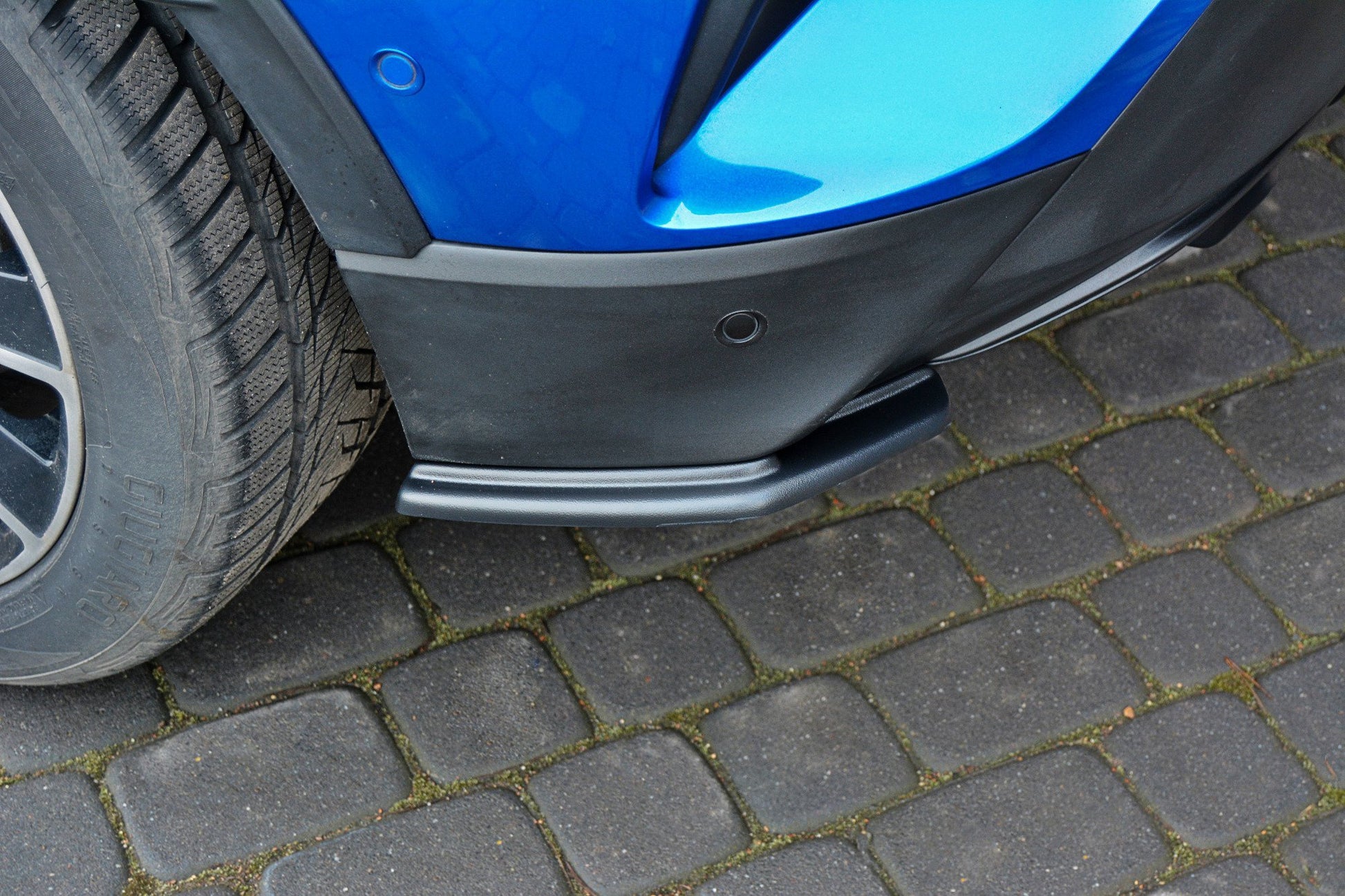 Heck Ansatz Flaps Diffusor für TOYOTA C-HR  Carbon Look