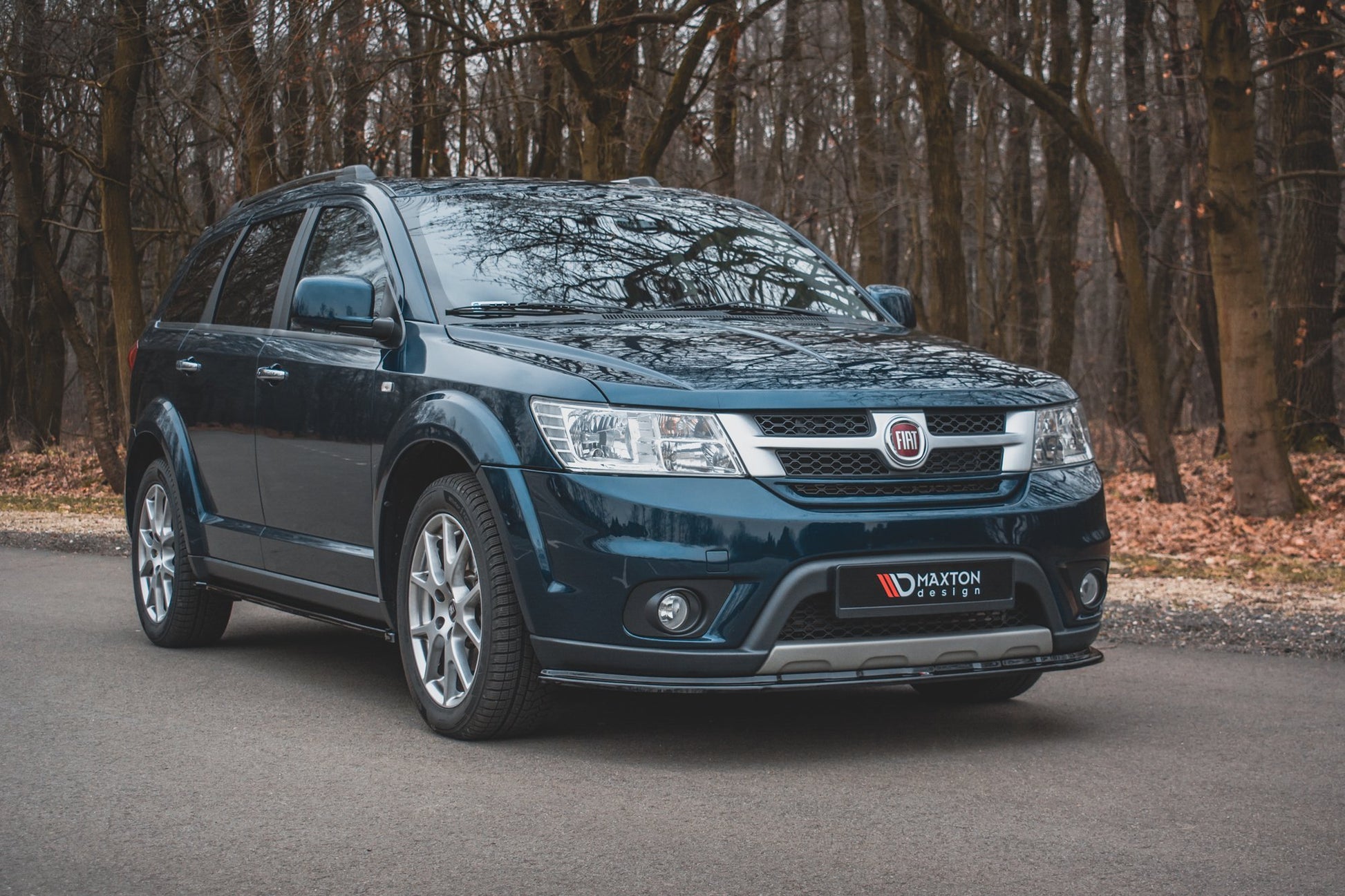 Front Ansatz für Fiat Freemont Carbon Look