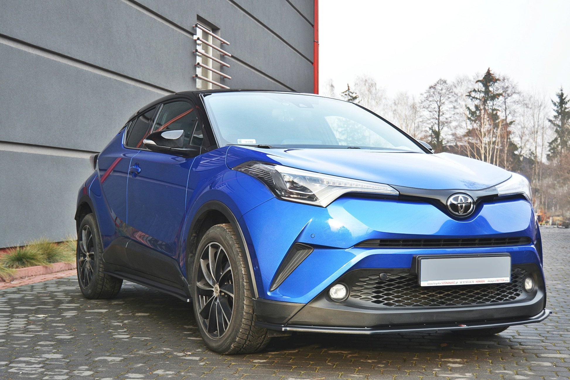 Front Ansatz V.1 für TOYOTA C-HR  Carbon Look