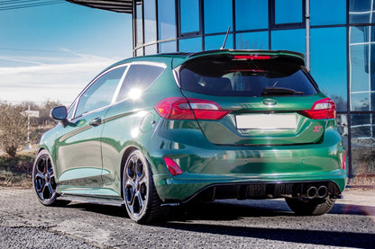 Diffusor Heck Ansatz für Ford Fiesta Mk8 ST schwarz matt