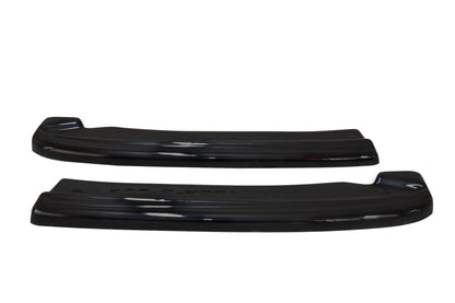Heck Ansatz Flaps Diffusor für Audi RS5 F5 Coupe  schwarz Hochglanz