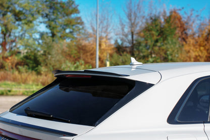 Spoiler CAP V.1 für Audi Q8 S-line schwarz Hochglanz