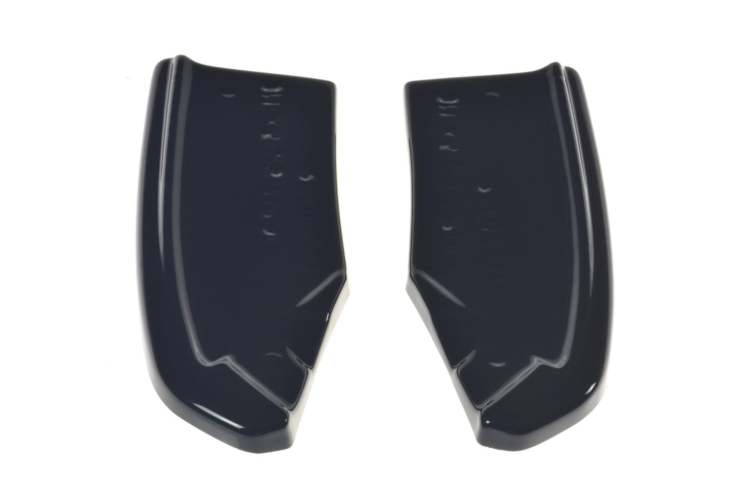 Heck Ansatz Flaps Diffusor für BMW X3 F25 M-Paket Facelift  schwarz Hochglanz