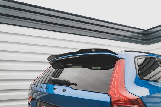 Spoiler CAP für Volvo V60 R-Design Mk2 Carbon Look