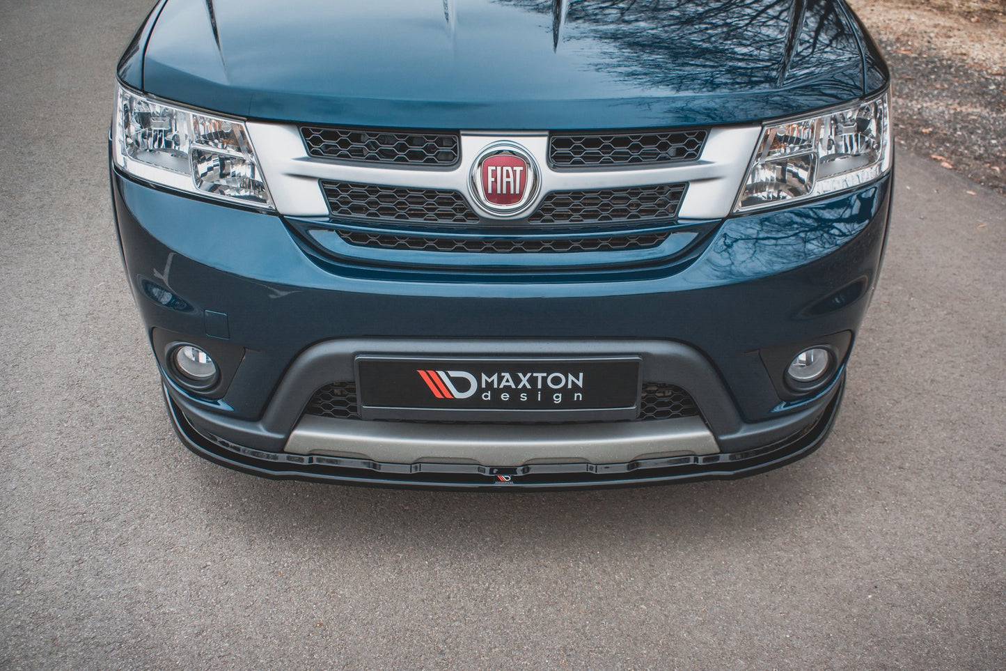 Front Ansatz für Fiat Freemont schwarz matt
