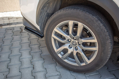 Heck Ansatz Flaps Diffusor für Lexus NX Facelift(Hybrid) Carbon Look