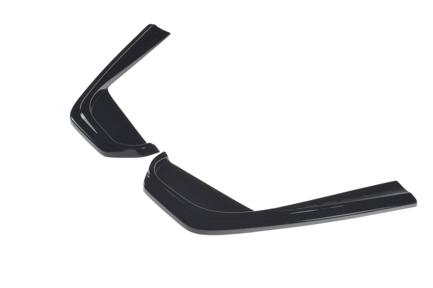 Heck Ansatz Flaps Diffusor für Mercedes-Benz E43 AMG / AMG-Line W213 schwarz matt