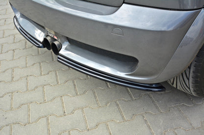 Heck Ansatz Flaps Diffusor für MINI R53 COOPER S JCW schwarz matt