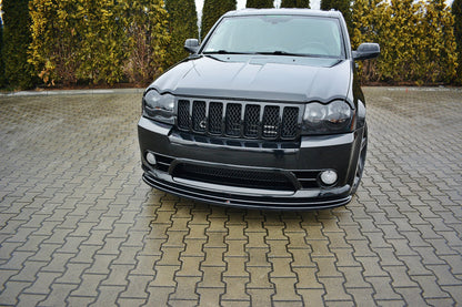 Front Ansatz V.1 für JEEP GRAND CHEROKEE WK STR8 Carbon Look
