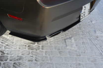 Heck Ansatz Flaps Diffusor für DODGE CHALLENGER MK3. PHASE-I SRT8 COUPE  schwarz matt