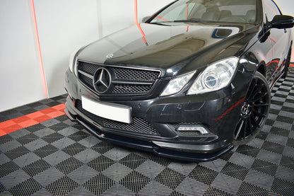 Front Ansatz für  Mercedes-Benz E-Klasse W207 Coupe AMG-Line Carbon Look