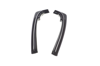 Heck Ansatz Flaps Diffusor für BMW 6er GRAN COUPÉ schwarz matt