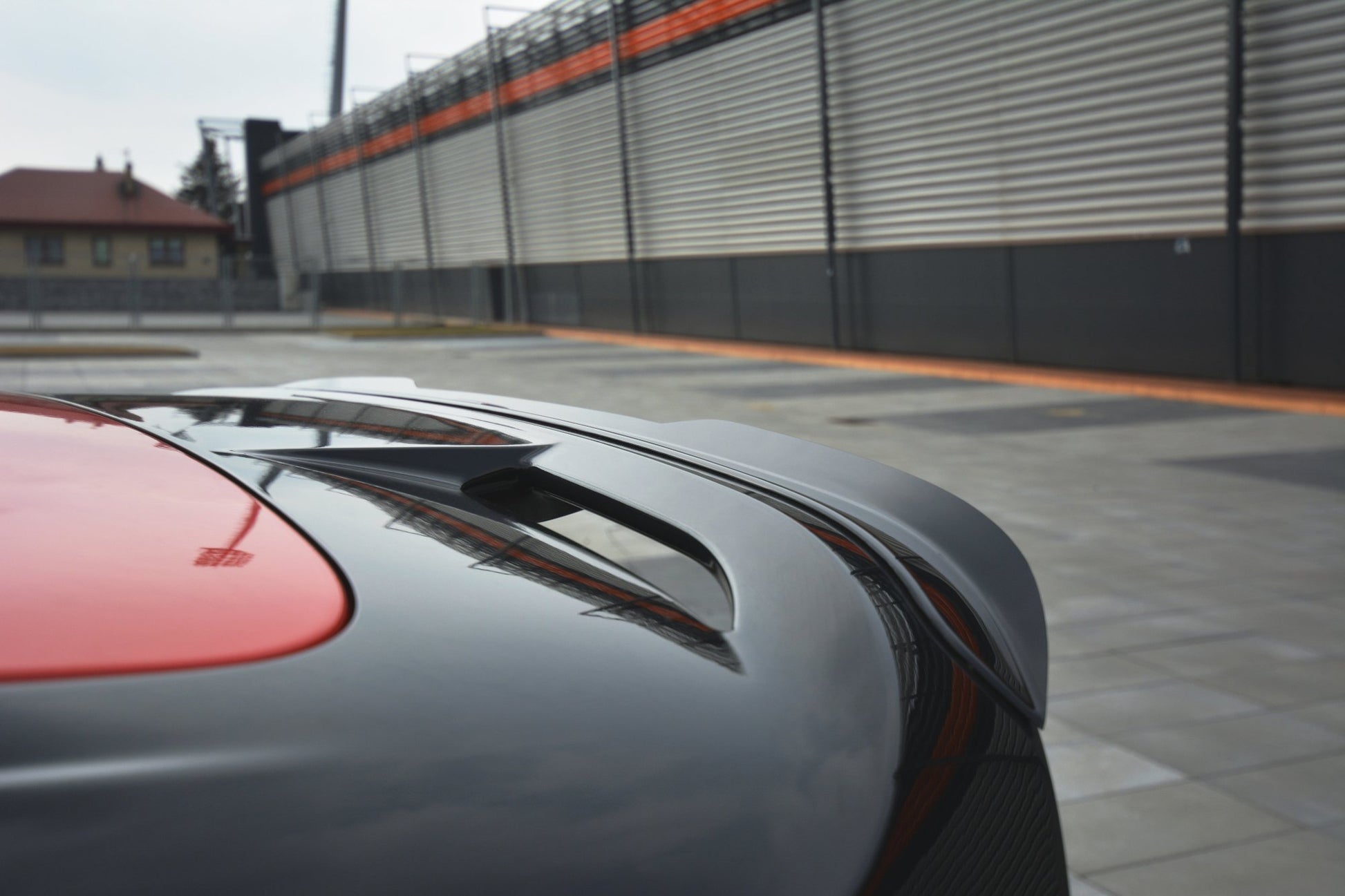 Spoiler CAP für Ford Focus ST-Line Mk3 FL Carbon Look