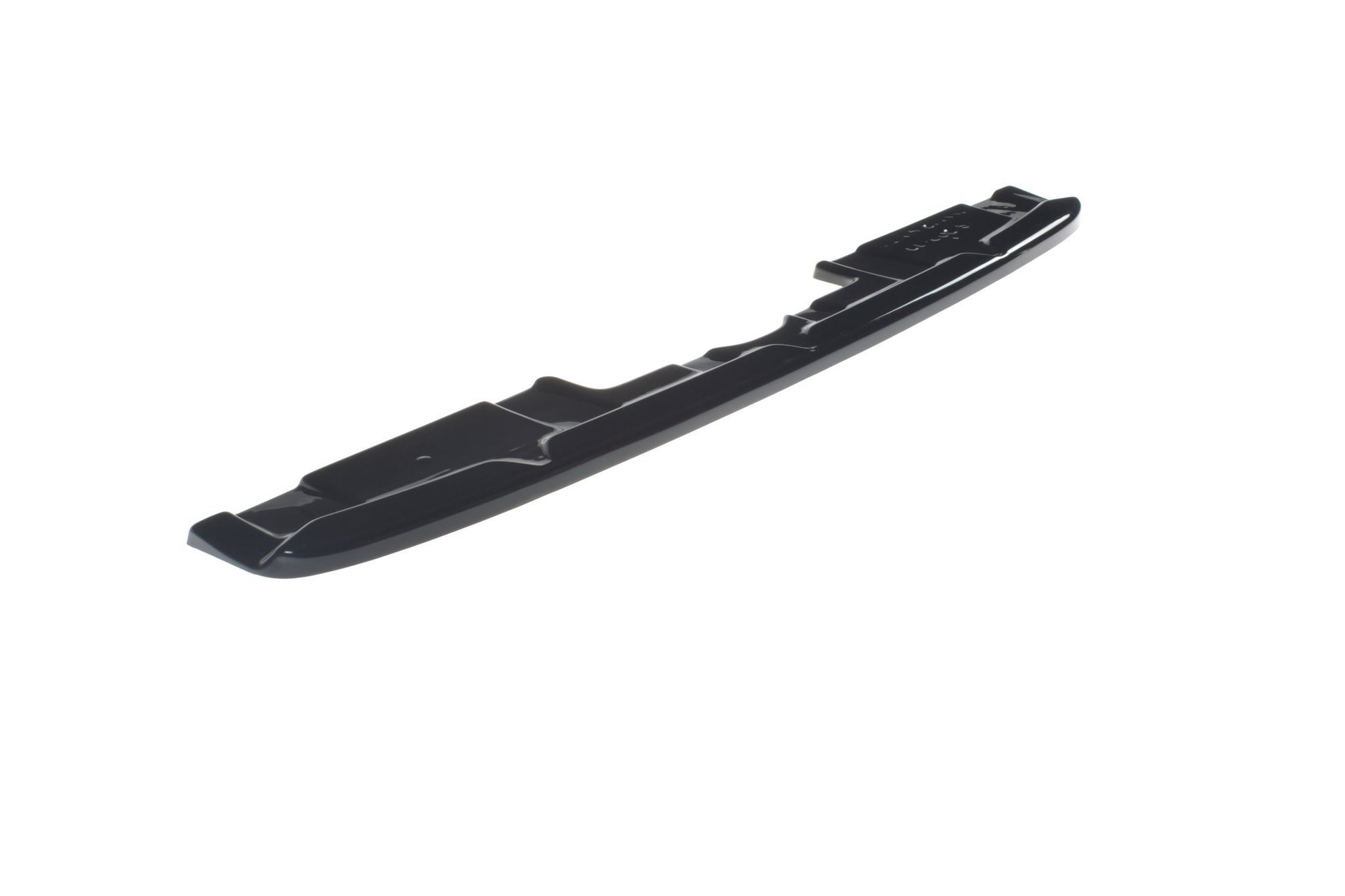 Mittlerer Diffusor Heck Ansatz für(ohne vertikale balken)  Peugeot 508 SW Mk2 schwarz matt