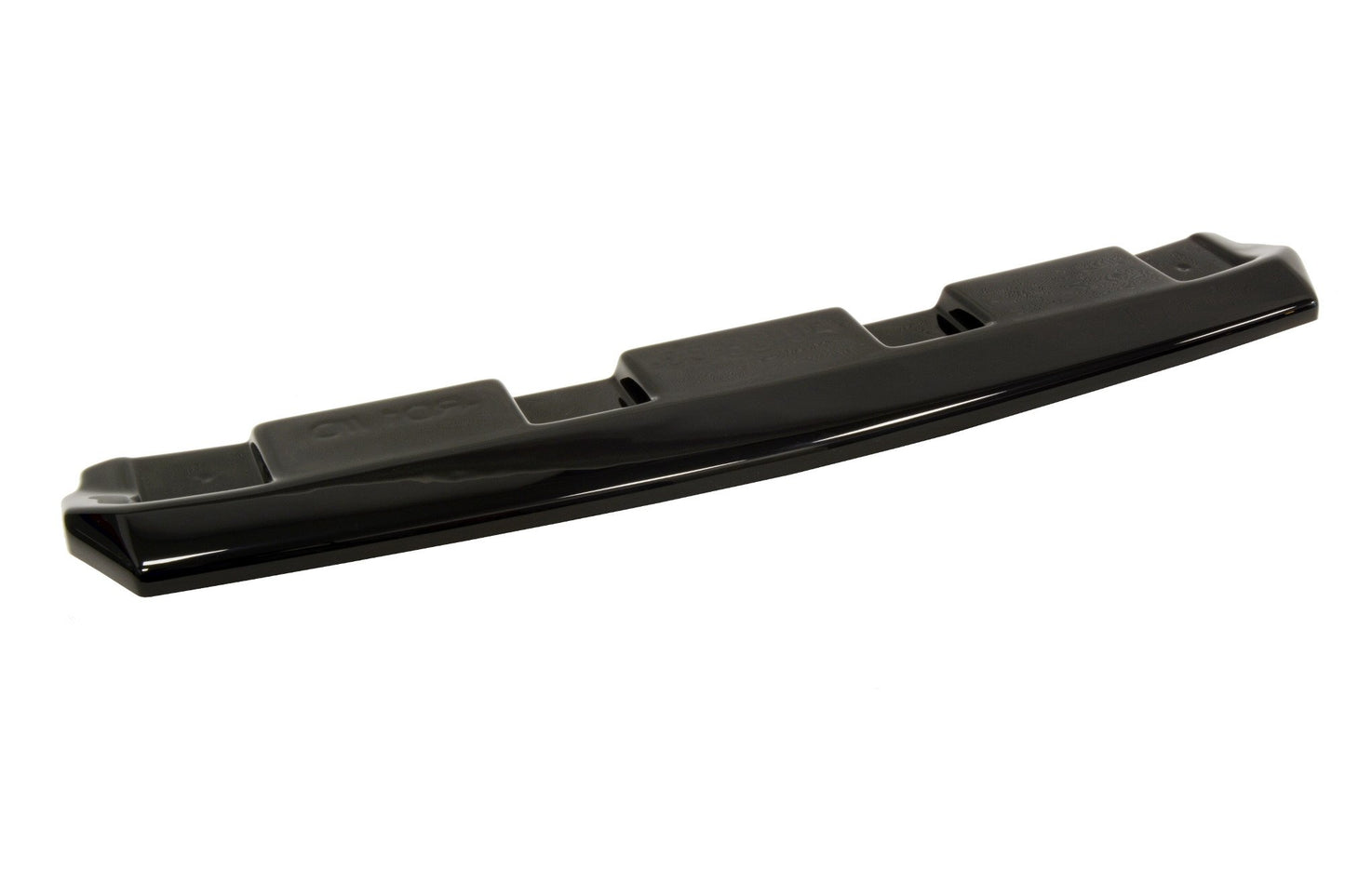 Mittlerer Diffusor Heck Ansatz für AUDI S8 D3  schwarz Hochglanz