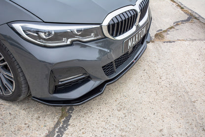 Front Ansatz V.2 für BMW 3er G20 M Paket schwarz matt
