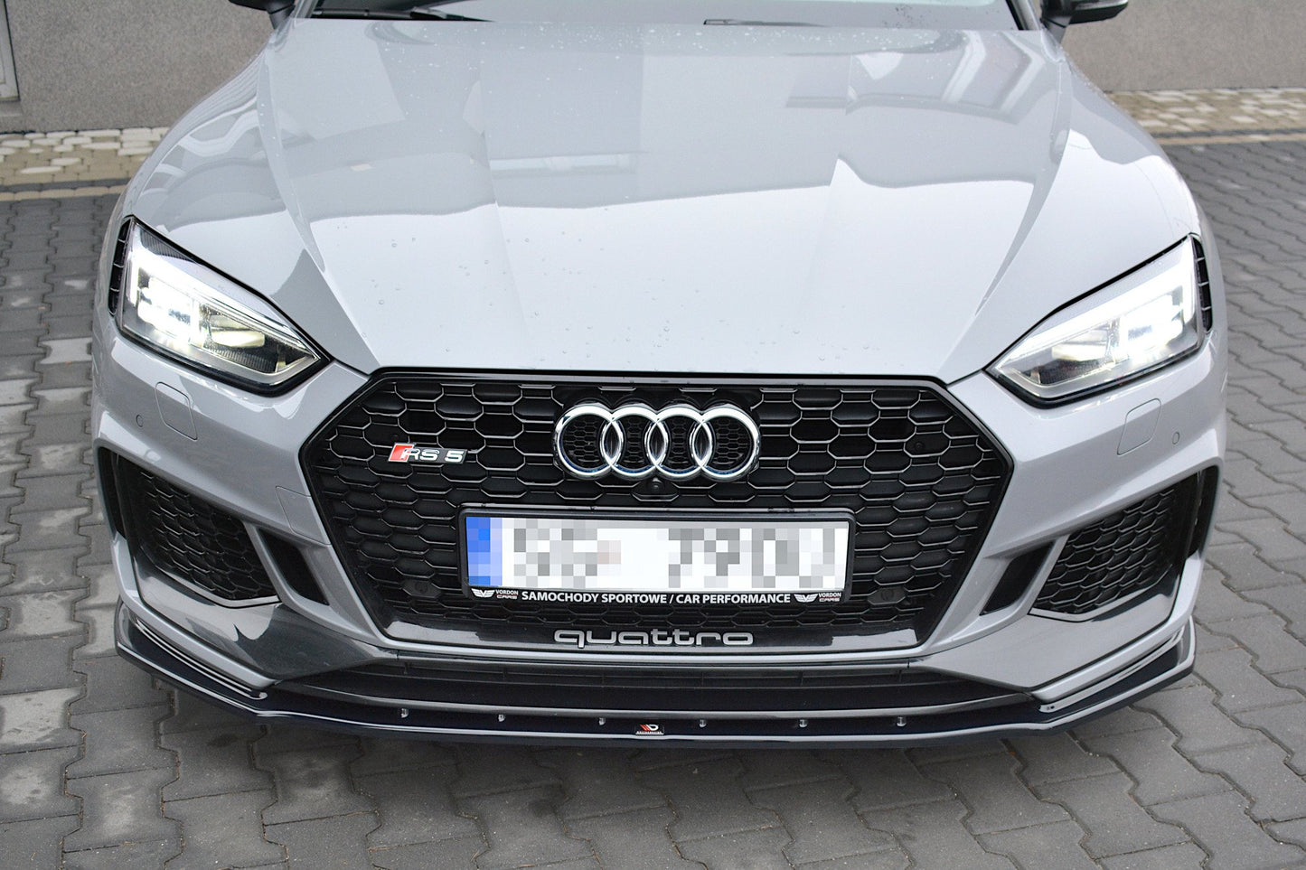 Front Ansatz V.1 für Audi RS5 F5 Coupe / Sportback schwarz matt