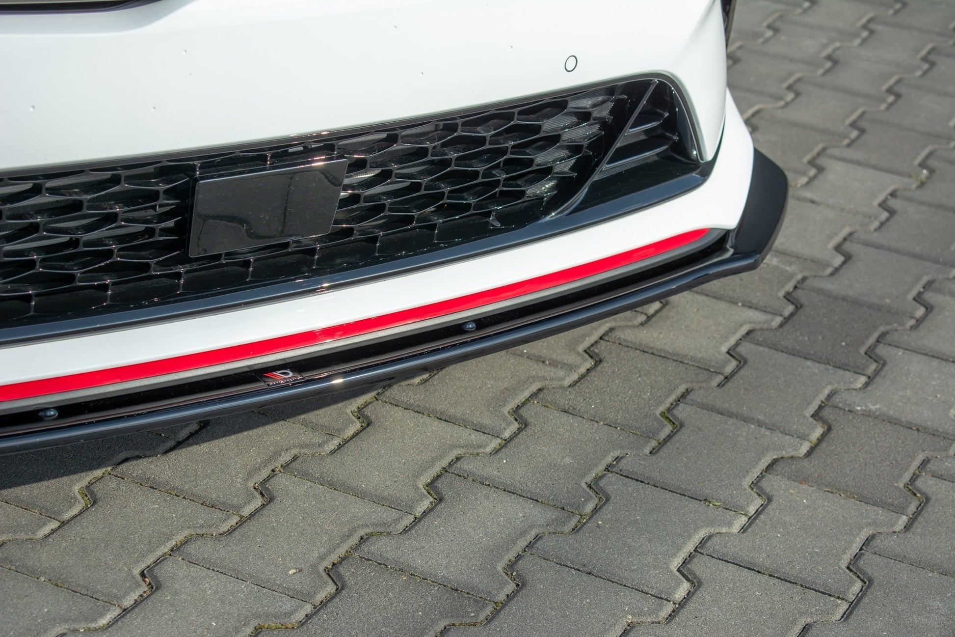 Front Ansatz V.3 für Kia ProCeed GT Mk 3 schwarz Hochglanz