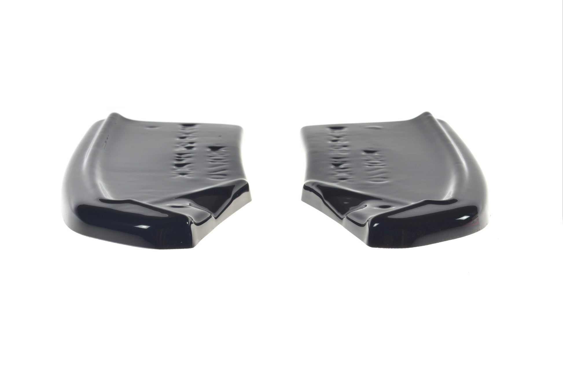 Heck Ansatz Flaps Diffusor für BMW X3 F25 M-Paket Facelift  schwarz Hochglanz