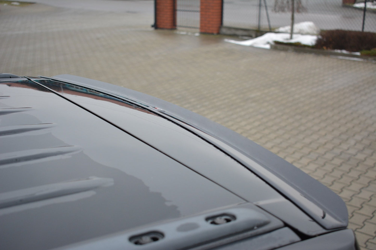Spoiler CAP für JEEP GRAND CHEROKEE WK STR8 schwarz matt