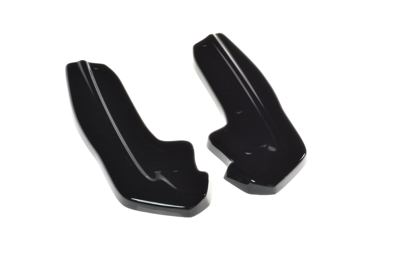 Heck Ansatz Flaps Diffusor V.1 für Ford Focus ST-Line schwarz Hochglanz