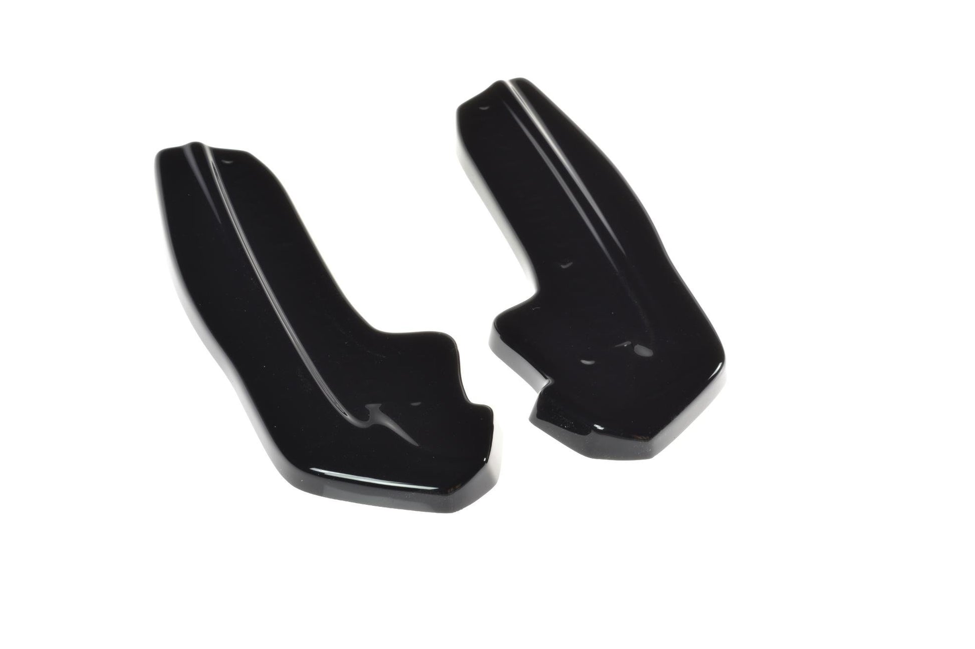 Heck Ansatz Flaps Diffusor V.1 für Ford Focus ST-Line schwarz Hochglanz