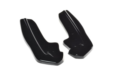 Heck Ansatz Flaps Diffusor V.1 für Ford Focus ST-Line schwarz Hochglanz